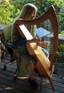 Harp (cont.) Irish Harp (Gaelic Harp, Celtic Harp, Clàrsach) is played more frequently in traditional Irish music than classical harp. Irish Harp is smaller and easier carry.