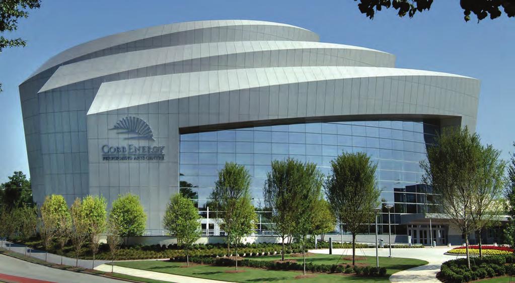 About Cobb Energy Performing Arts Centre The Cobb Energy Performing Arts Centre, a cultural landmark of metro Atlanta, is committed to engaging the region with entertainment, arts education and