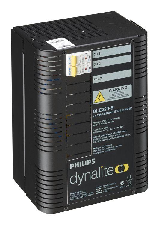Versions DDLE802 The DLE220-S is a 2 channel energy maximum load of 20A per channel.