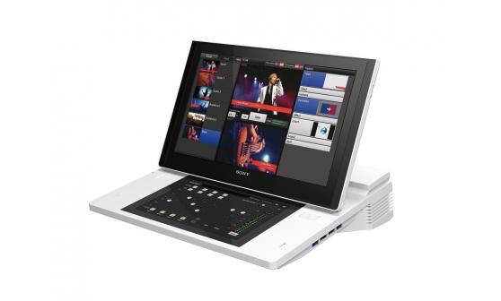 AWS-750 Anycast Touch portable live content producer Overview Ultra-portable and easy-to-use all-in-one live production solution The AWS-750 Anycast Touch is a compact, affordable, all-in-one live