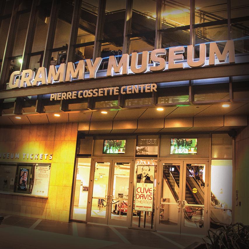 GRAMMY MUSEUM AT L.A. LIVE