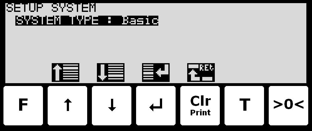 Screens he keys are used as follows: F Selects the SEUP menu. Clr Return to the NORMAL screen. >0< 3.7.
