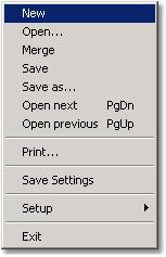 23 PicoScope User Guide 4 Menus 4.1 Introduction The following menus are accessible from the menu bar (see below) in PicoScope: File Edit Settings View Window Help 4.