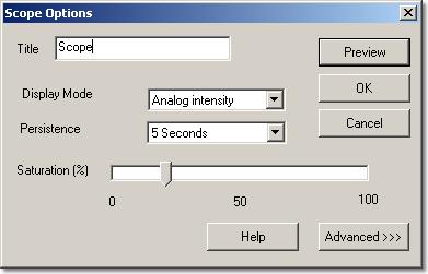 53 PicoScope User Guide 5.6 Oscilloscope configuration 5.6.1 Scope Options From the Settings menu, select Options.