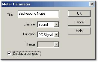 63 PicoScope User Guide 5.9.3 Meter Parameter From the Settings menu, select Parameters..., then click on the New button. This option is used to alter the settings for a meter parameter.