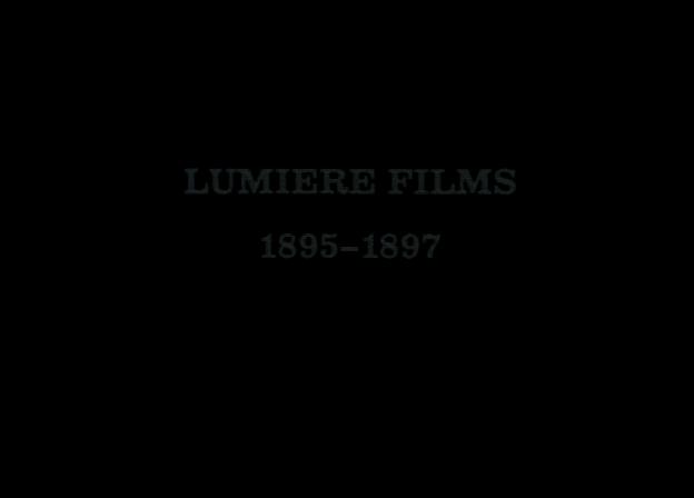 Film Still: Louis Lumière (1864-1948) and Auguste Lumière (1862-1954) Dinner Hour at the Lumière Factory, Lyon 1895.