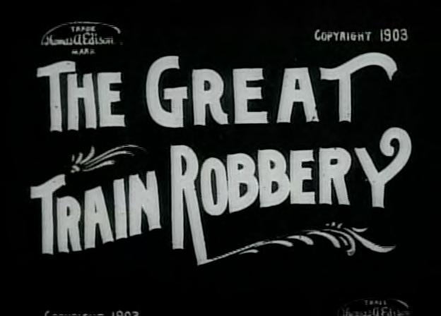 Edwin S. Porter (1869-1941) The Great Train Robbery 1903. Dir. Edwin S. Porter. B&W. Silent.