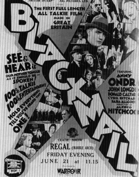 Early Experiment in Sound Alfred Hitchcock s Blackmail 37 FIGURE 2.1 Blackmail, 1929. Still provided by British Film Institute.
