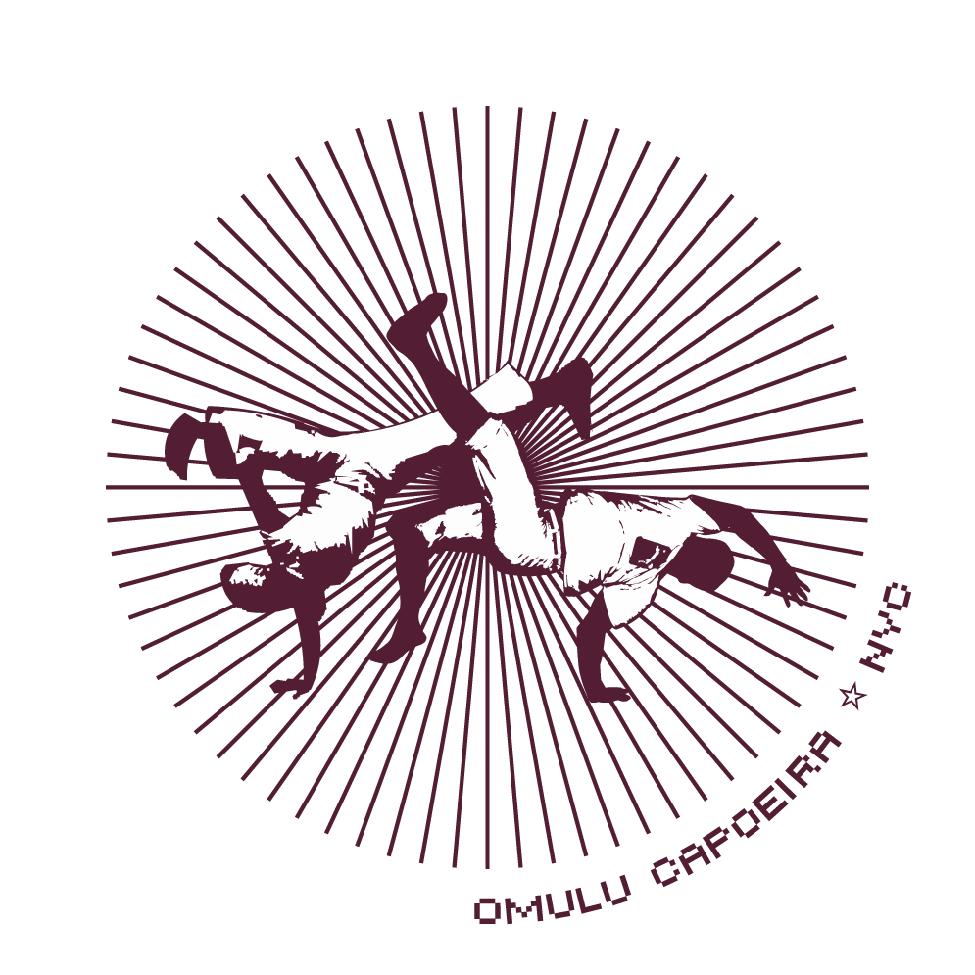 CAPOEIRA SHIRTS PROJECT Print collateral + tshirt design CLIENT OMULU GUANABARA NYC URL www.omulu.