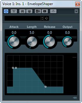 Dynamics Plug-ins Auto Release Level meters EnvelopeShaper Automatically and continually chooses an optimum threshold setting independent of the input signal.