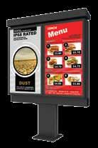 Triple Kiosk Enclosure with Active Heating & Cooling System KOL546P-G Holds (3) High Bright Displays, sold