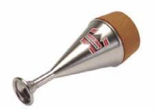 For the Tom Crown 30FH FrenchHorn mute, note that the use of this mute requires that the player transpose the written music one half-step lower to compensate for the shortening of the horn s