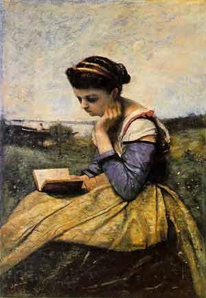 A Brief Overview of Literary Criticism Woman Reading Book in a Landscape, Camille Corot Literary Critical Theory is a tool that helps you find meaning in stories, poems and plays.