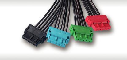 CONCEPT FEATURES Pitch No. of Pins Current rating per contact Termination technology Cable Connectors Coding Automotive standard 2.