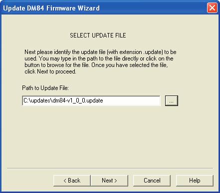 Click Start Update to begin the firmware update.