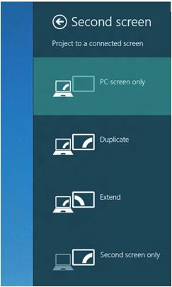 For Windows 8/Windows 8.1 Connect the external monitor(s) to your laptop or desktop using a video cable (VGA, DVI, DP, HDMI etc.