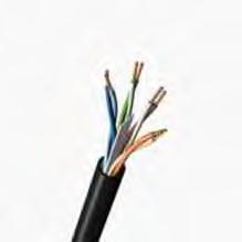 Part Number: Cat 6 DataTuff, (4 pr) 23 AW G Solid BC, PO/PVC, EtherNet/IP, CMR, CMX-Outdoor Product Description Four Cat 6 23 AW G solid bare copper conductors, bonded pair polyolefin Insulation,