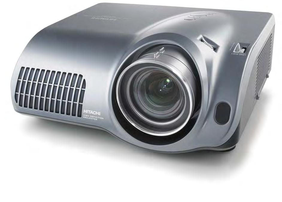 Home Theatre range Transform your living room into a theatre with a Hitachi High Definition projector.