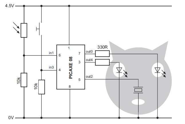 7.0 Circuit Diagram Download circuit: Note that output C.
