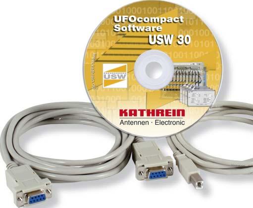 Software USW 30 20610041 Easy-to-use Java software for UFO compact signal processing systems that are equipped with the UFX 312 data bus de-multiplexer.