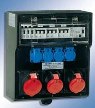 13 Distribution board, solid rubber 7700 Type 7700 / 370 x 336 x 162 mm 237389 max.