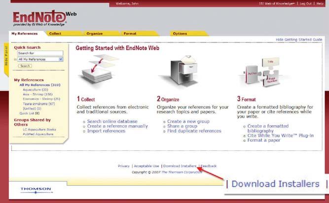 Install Toolbars Click the Download Installers link at the bottom of the page.
