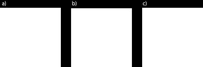 Display switching a) content and b) mask with corresponding lit