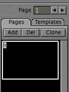 Basic Editing Tools On the top of the CG panel are buttons for the basic editing tools: Cut, Copy, Paste, Delete, Undo, and Redo. The traditional Windows keyboard shortcuts also work.