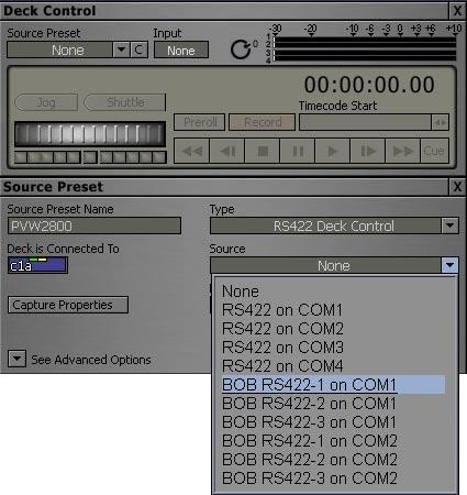 Most computers have two external serial ports, COM1 and COM2. If you don t know which one you plugged into, guess RS-422 on COM1. If you are wrong, you ll receive an ERROR. Could not connect!