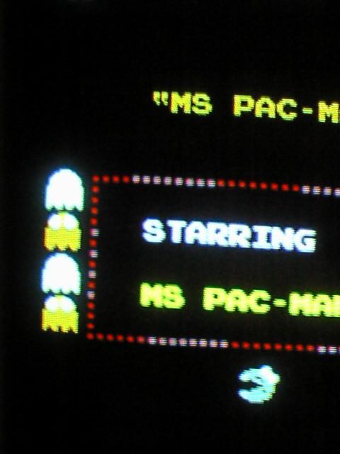 2B bad, removed, shorted p15 & 16, or p7 Signal from 3A p7 to 2B p15 M(cyan,yellow,cyan,yellow) Ms Pacman is a dull