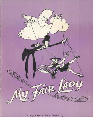 1964 : There was no panto this year instead there was a six month run of My Fair Lady with Birmingham born Tony Britton (Fern Britton s dad!) It was a box office smash!