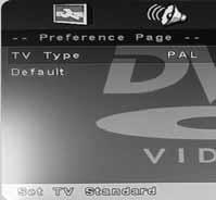 DVD Menu Operation DVD SETUP (Applies to models with built in DVD player) To enter this menu please ensure the TV is in DVD source & press [DVD SETUP] Tip: This TV/DVD player is pre-set to play