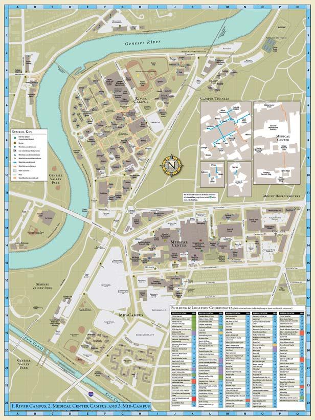 Maps Creative Services maintains the official maps for all University campuses. Printed versions of this map are available.