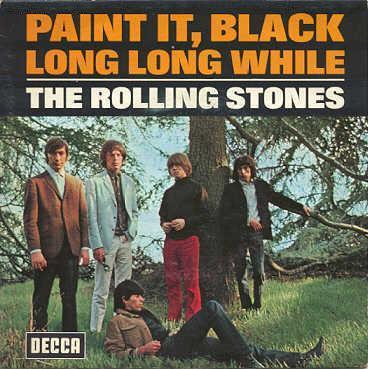 19. Paint it Black by Rolling Stones (1966) (Modern) Hit #1 on the Billboard top 100 on May 7, 1966 First #1 song to