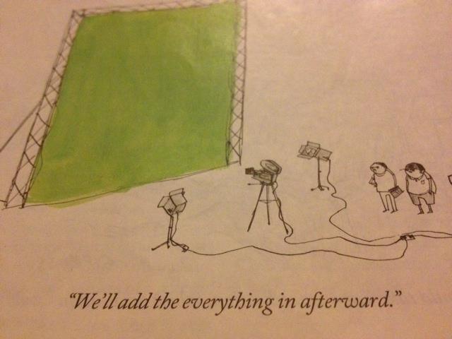 This is Edward Steed s we ll add everything in afterward, it appeared in the New Yorker on the 31 st October this year and pretty well sums up how we ve been thinking about the green canvas as just