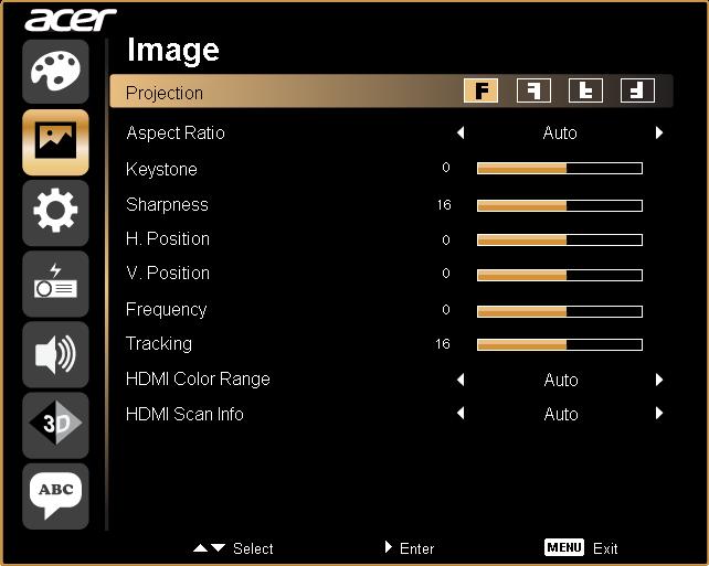 20 Color Temperature Gamma Mode Use this function to choose CT1 (6500K), CT2 (Native CT), CT3 (7500K), User mode. R Gain Adjusts the red gain for color temperature optimization.