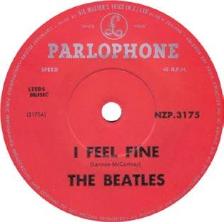 Red, Silver, and Black Parlophone Label At the end of 1964, the Parlophone label went through a transition period.