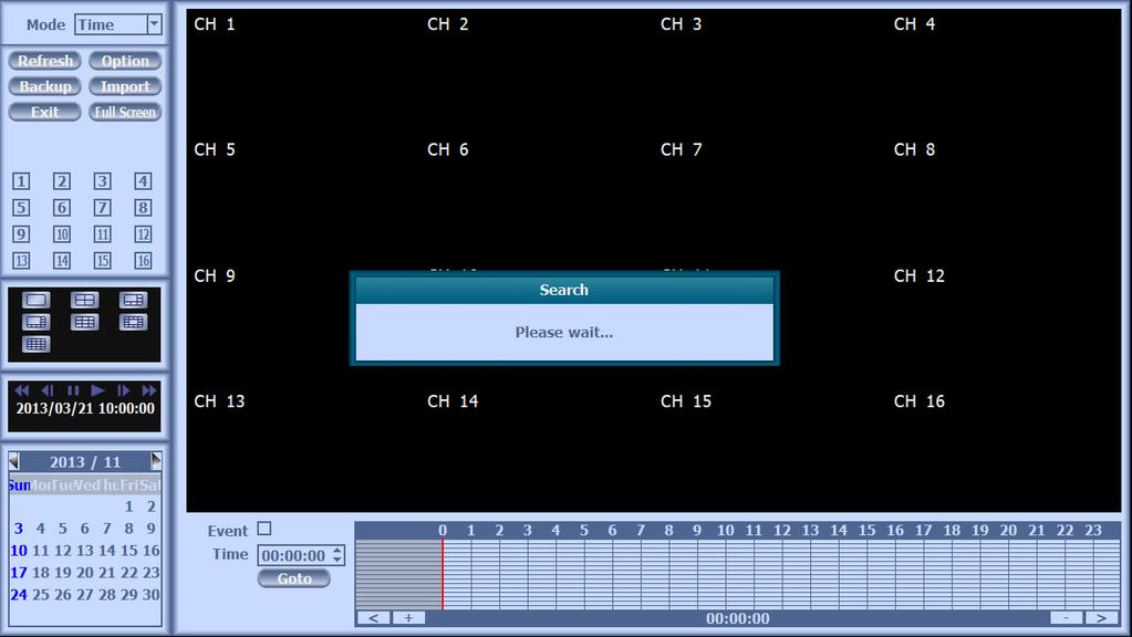 Play the specific channel by user defined interval. Play the specific channel continuously. 3-3-1.