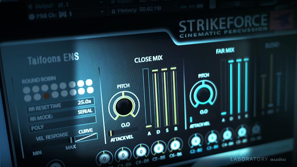 1 Introduction Welcome to STRIKEFORCE! STRIKEFORCE is a cinematic percussion library for KONTAKT 5 or the free KONTAKT PLAYER. The manual will give you an overview of the included instruments.