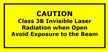 Appendix A: Laser Safety