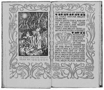 , from The Works of Geoffrey Chaucer, 1896 Private Press and Book Design } Private Press Movement } Sought to restore the holistic experience of apprenticeship, which had been destroyed by