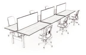 livello application guides livello height-adjustable bench typicals (continued) livello height-adjustable bench 02 5' x 18' 3 4 19 1 2 5 1 2 3 4 5 Standard Range frames provide users an electric