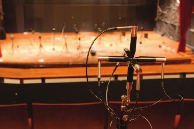 The most well known method is Ambisonics [10]. Currently only first order microphones are commercially available. The B-format consists of one omni and three figure-of-eight microphone signals.