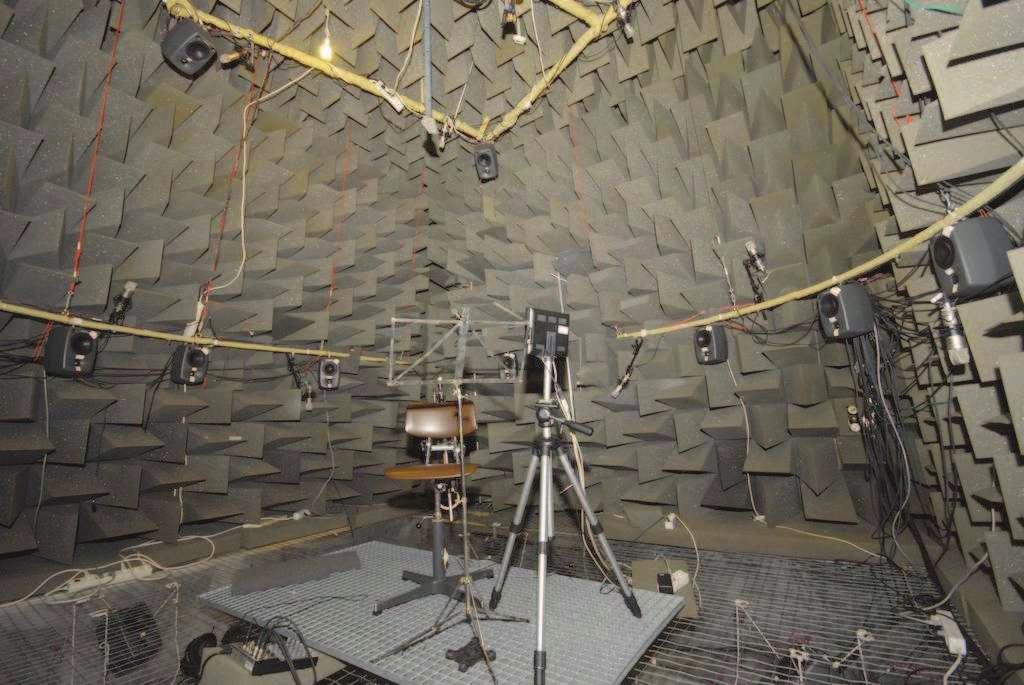 3. CONSIDERATIONS REGARDING THE LISTENING SPACE IN THE LABORATORY When listening to reproduced sound in the laboratory, the listening room should be acoustically designed.