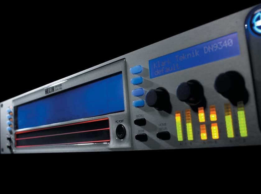 Helix DN9340E - Dual EQ The concept of an equalisation device which allows the user to not only select from a menu of various EQ types but also to integrate them with each other in any combination is