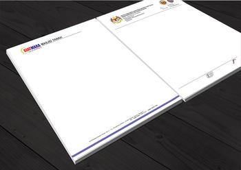 LETTERHEAD A well-designed letterhead shows customers they're dealing with an organization with an attention to detail.