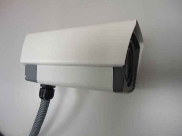11. Finally, the box camera with properly mounted flex conduit