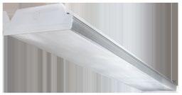 LED REPLACEMENT LUMINAIRES WRP9 9 Inch Wraparound Luminaire Corrosion and scratch resistant; high reflectivity, post power coat paint Surface, stem or chain mounted For use in indoor, non-condensing