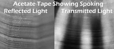 All of these can result in sub-optimal tape-to-head contact, which degrades audio quality. Tape-to-head contact suffers either through contamination or through physical deformation.