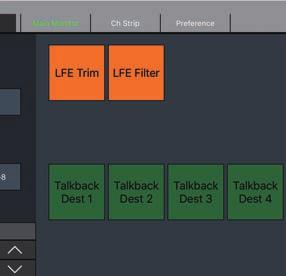 channels that can be controlled. Here you can display and load User Assignable functions.